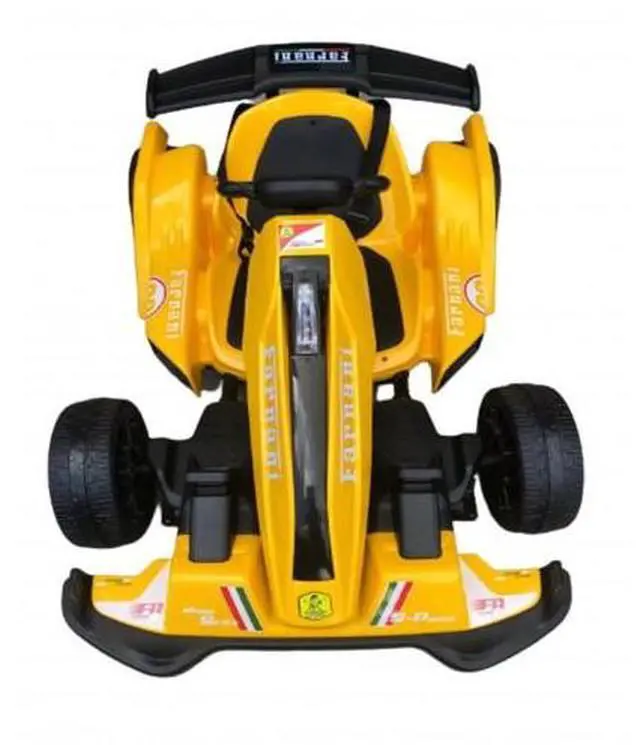 Alt view image 3 of 5 - Toytexx Inc 12V Kids Electric Go Kart Ride-On, Remote Control