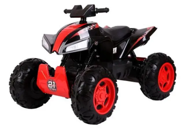 Main image of Toytexx Inc 24V 4x4 Kids Ride-On ATV, Suspension, LED, Music, USB, Bluetooth, 2-Speed