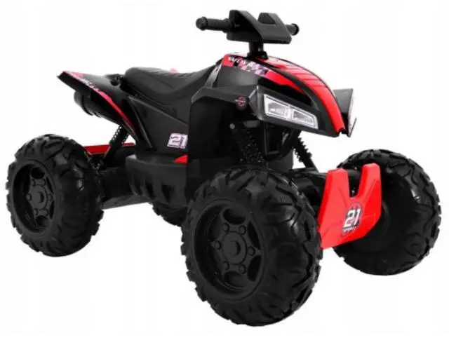 Alt view image 2 of 3 - Toytexx Inc 24V 4x4 Kids Ride-On ATV, Suspension, LED, Music, USB, Bluetooth, 2-Speed