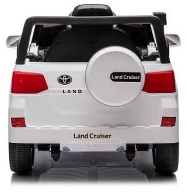 Alt view image 4 of 7 - Toytexx Inc 12V Licensed Toyota Land Cruiser Kids Ride-On SUV, 2-Seat, Remote, LED, Music, USB