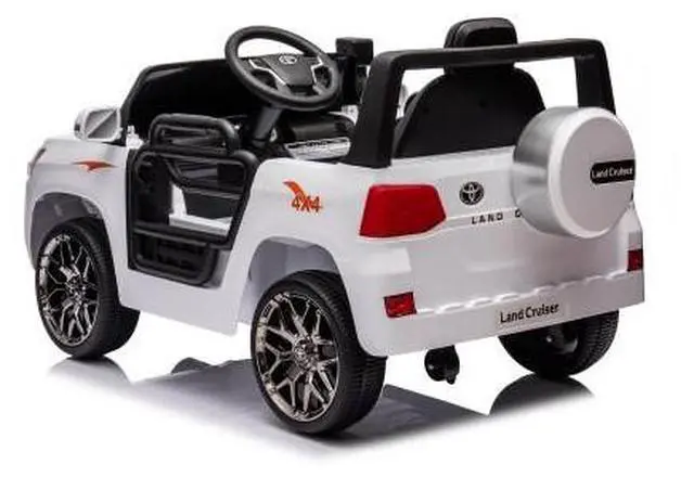 Alt view image 2 of 7 - Toytexx Inc 12V Licensed Toyota Land Cruiser Kids Ride-On SUV, 2-Seat, Remote, LED, Music, USB