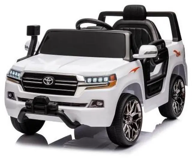 Main image of Toytexx Inc 12V Licensed Toyota Land Cruiser Kids Ride-On SUV, 2-Seat, Remote, LED, Music, USB