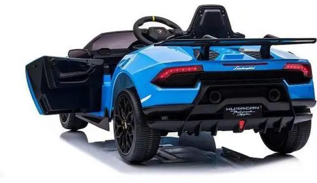 Alt view image 4 of 4 - Toytexx Inc 12V Licensed Lamborghini Huracan Kids Electric Ride-On w/ Remote