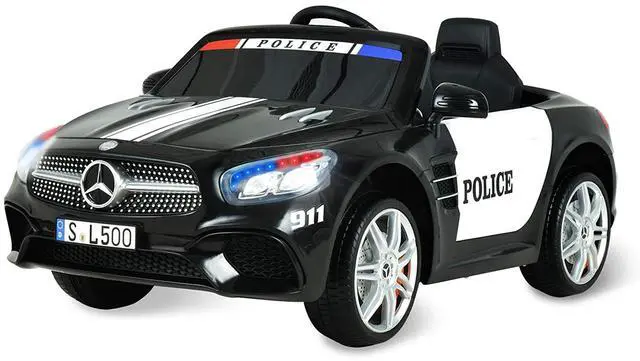 Main image of Toytexx Inc 12V UENJOY Mercedes SL500 Kids Ride-On, Siren Lights, Remote, Bluetooth, Suspension