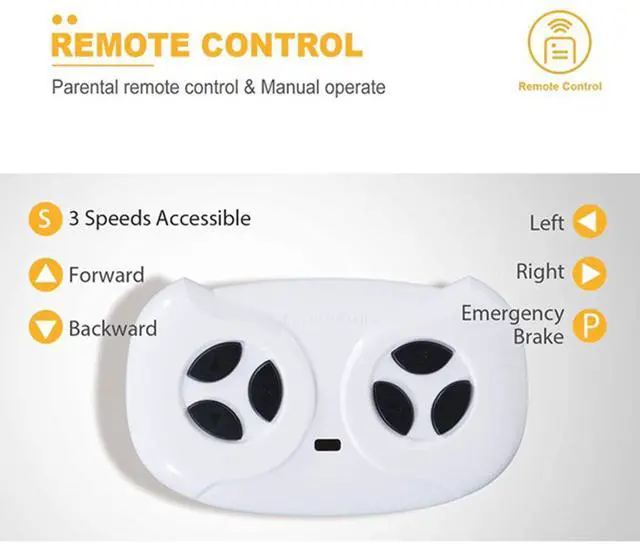 Alt view image 3 of 4 - Toytexx Inc 12V 2-Seat Kids Racing Slingshot Ride-On Car, Seat Belts, LED, MP3, Remote