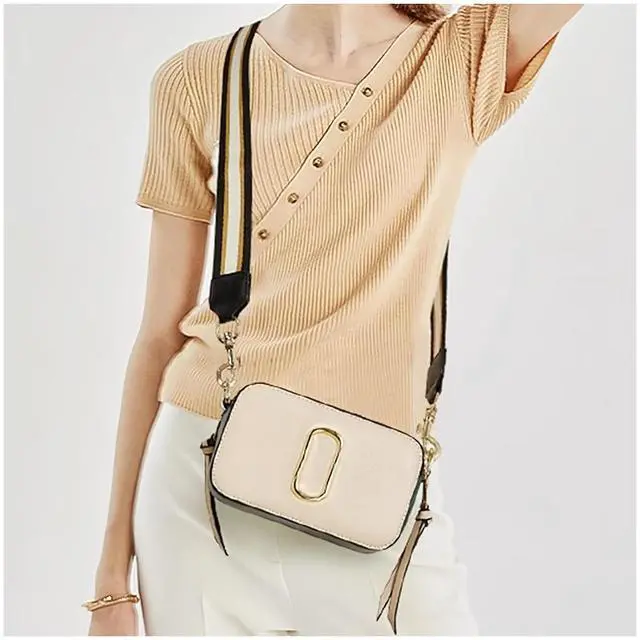 Alt view image 3 of 6 - Toytexx Inc Crossbody Bag  PU Leather Shoulder Purse with Adjustable Strap & Zipper Closure, Small Clutch for Women (Khaki)