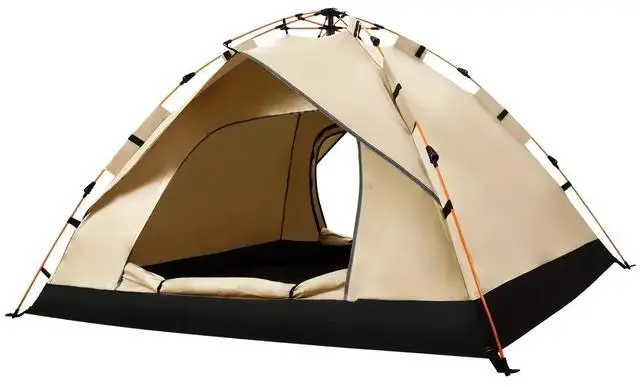 Main image of Toytexx Inc Pop-Up Camping Tent - Lightweight Waterproof 2-4 Person Outdoor Tent with Carry Bag, Easy Setup, 210×210×135 cm