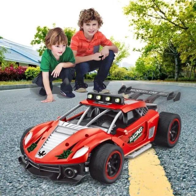 Alt view image 5 of 6 - Toytexx Inc 2.4GHz High-Speed RC Racing Car - 25km/h OffRoad Remote Control Vehicle with Rechargeable Battery & LED Lights - Drift-Ready Electric Toy for Kids