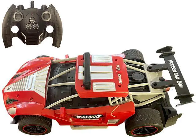 Alt view image 4 of 6 - Toytexx Inc 2.4GHz High-Speed RC Racing Car - 25km/h OffRoad Remote Control Vehicle with Rechargeable Battery & LED Lights - Drift-Ready Electric Toy for Kids