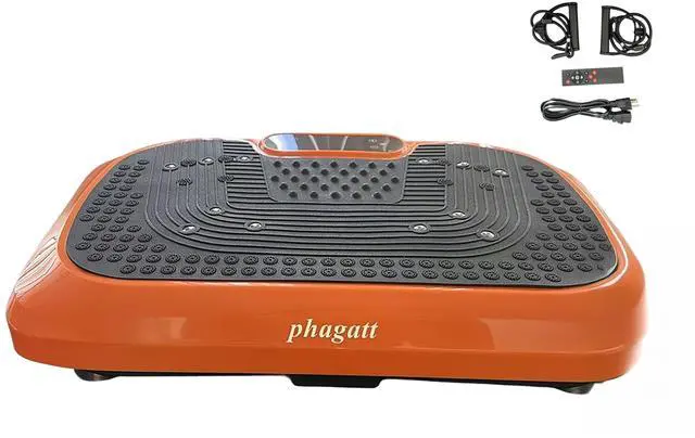 Main image of Toytexx Inc Vibration Plate Exercise Machine for Home | Whole-Body Workout Platform with Remote Control & Resistance Bands, 1- 20 Speed Levels, LED Display, Quiet Motor, Anti-Slip Surface, 330 lbs