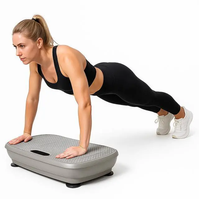 Alt view image 7 of 7 - Toytexx Inc Vibration Plate Exercise Machine for Home - Whole Body Workout Platform with Remote Control & Resistance Bands, 3 Training Modes, Quiet Motor for Weight Loss & Muscle Toning