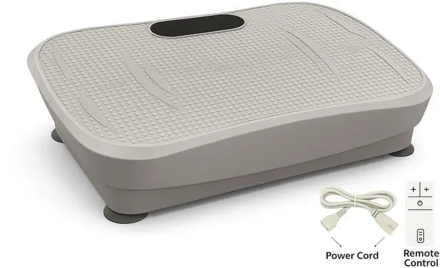 Alt view image 4 of 7 - Toytexx Inc Vibration Plate Exercise Machine for Home - Whole Body Workout Platform with Remote Control & Resistance Bands, 3 Training Modes, Quiet Motor for Weight Loss & Muscle Toning
