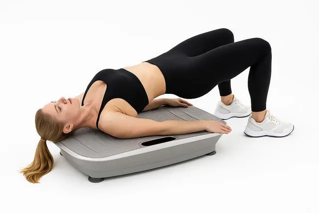 Alt view image 6 of 7 - Toytexx Inc Vibration Plate Exercise Machine for Home - Whole Body Workout Platform with Remote Control & Resistance Bands, 3 Training Modes, Quiet Motor for Weight Loss & Muscle Toning