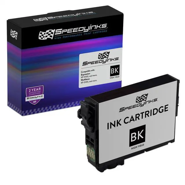 Main image of Speedy Inks Remanufactured Ink Cartridge Replacement for Epson 202XL T202XL120-S High Yield (Single Black) Compatible with the following Epson Printer Model Expression XP-5100