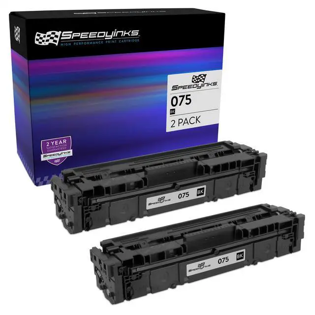 Main image of SPEEDYINKS Compatible Toner Replacement for Canon 075 6365C001 (BK, 2-Pack)