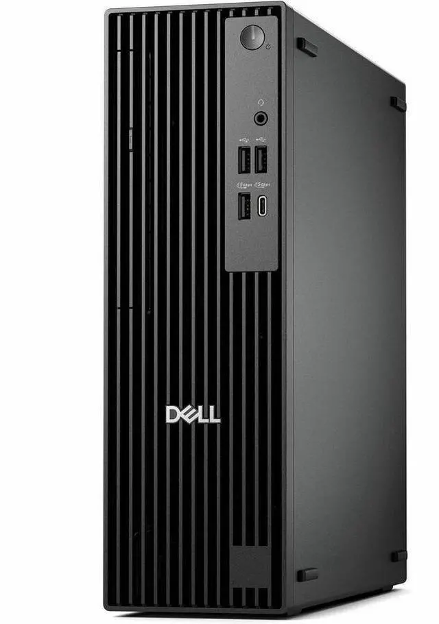 Alt view image 3 of 4 - Dell Pro QCS1250 Desktop Computer - Intel Core Ultra 5 235 - vPro Technology - 16 GB - 256 GB SSD - Slim PC - Standard Black