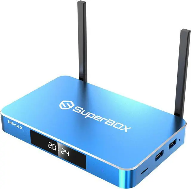 Alt view image 4 of 8 - (Latest) 2025 S6 MAX Smart TV Box Android 12, 4GB RAM, 64GB Storage, 6K HD, Built-in Voice Control, Android Box, Versatile Streaming Media Player, Free Channels with Zero Subscription Fees