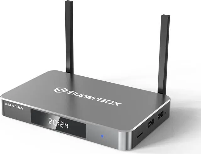 Alt view image 4 of 18 - (Latest) 2025 S6 ULTRA Smart TV Box Android 12, 4GB RAM, 128GB Storage, 6K HD, Built-in Voice Control, Android Box, Versatile Streaming Media Player, Free Channels with Zero Subscription Fees