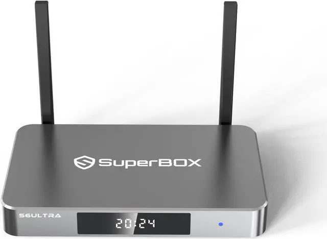 Alt view image 2 of 18 - (Latest) 2025 S6 ULTRA Smart TV Box Android 12, 4GB RAM, 128GB Storage, 6K HD, Built-in Voice Control, Android Box, Versatile Streaming Media Player, Free Channels with Zero Subscription Fees