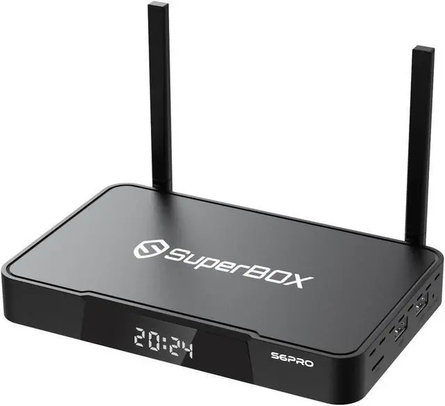 Alt view image 4 of 7 - (Latest) 2025 SUPERBOX S6 PRO Smart TV Box Android 12, 4GB RAM, 32GB Storage, 6K HD, Built-in Voice Control, Android Box, Versatile Streaming Media Player, Free Channels with Zero Subscription Fees