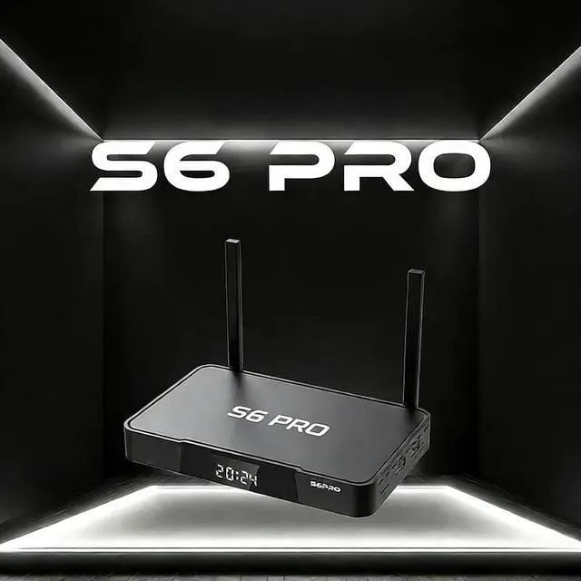 Alt view image 3 of 6 - S6 PRO Wireless Set Top Box Streaming Media Player USB 3.0 and 2.0 port High Power AC2600 Wi-Fi7 Router with MU-MIMO