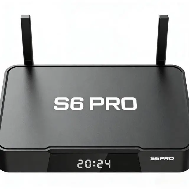Alt view image 4 of 6 - S6 PRO Wireless Set Top Box Streaming Media Player USB 3.0 and 2.0 port High Power AC2600 Wi-Fi7 Router with MU-MIMO