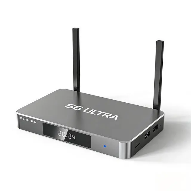 Alt view image 2 of 7 - S6 ULTRA Wireless Set Top Box Streaming Media Player USB 3.0 and 2.0 port High Power AC2600 Wi-Fi7 Router with MU-MIMO