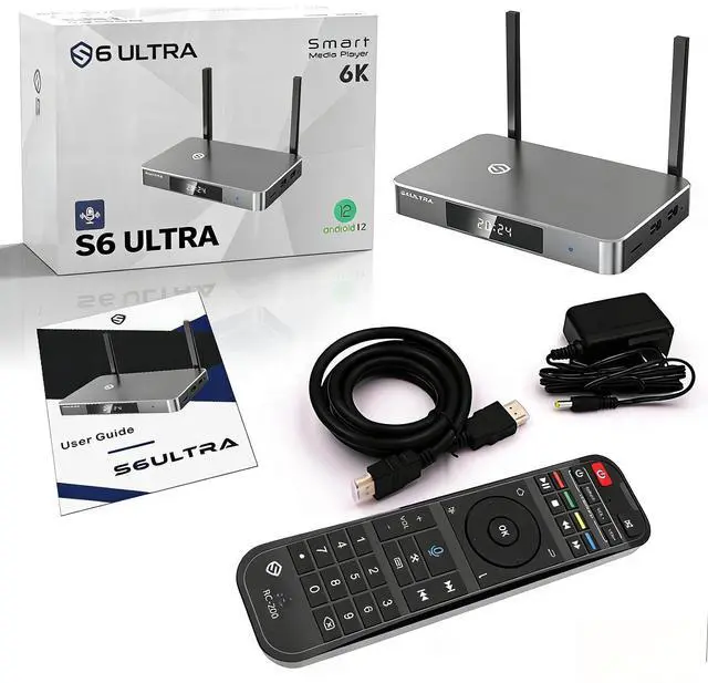 Main image of S6 ULTRA Wireless Set Top Box Streaming Media Player USB 3.0 and 2.0 port High Power AC2600 Wi-Fi7 Router with MU-MIMO