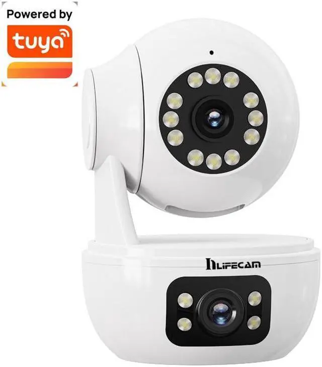 Main image of inLifeCam 3.0MP Tuya Smart APP Indor Pan Tilt PTZ Dual Lens WIFI Smart IP Camera Mini Privacy mode