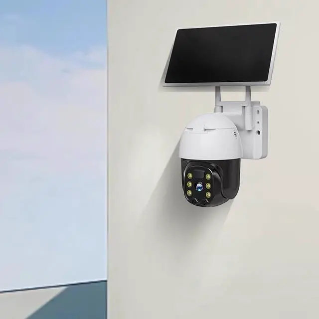 Alt view image 3 of 6 - inLifeCam 3.0MP WIFI Version Outdoor Battery Solar Panels IP Camera  Full Color night