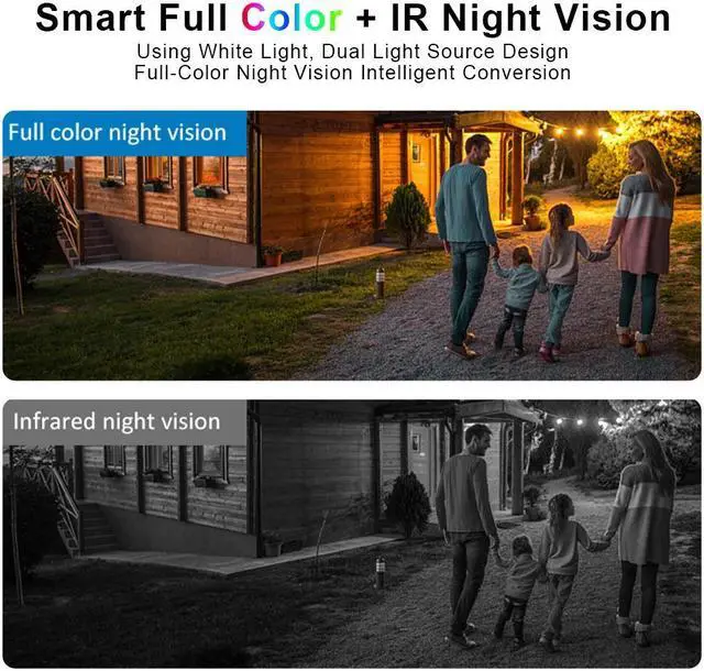Alt view image 5 of 7 - inLifeCam Tuya Smart APP 5.0MP Metal Outdoor POE AI IP Camera Support ONVIF