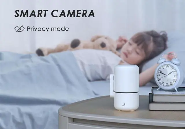 Alt view image 6 of 7 - inLifeCam Tuya Smart APP 4.0MP Indoor WIFI Pan Tilt Wireless IP Camera Privacy mode