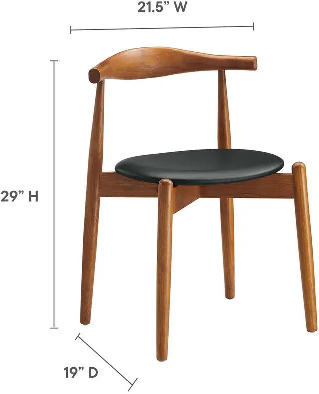 Alt view image 3 of 7 - Stalwart Dining Side Chair by Modway