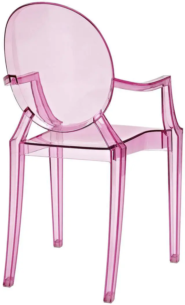Alt view image 6 of 7 - Casper Dining Armchair - Pink