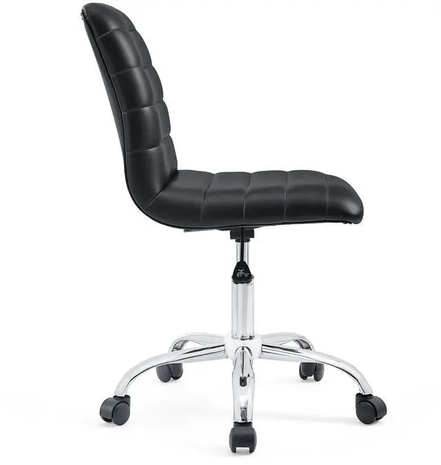 Alt view image 17 of 19 - Ripple Mid Back Office Chair in Black