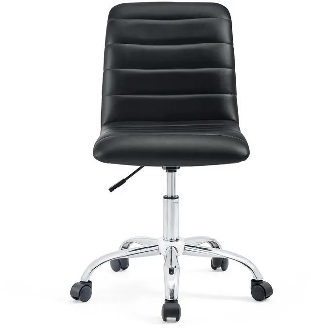Alt view image 19 of 19 - Ripple Mid Back Office Chair in Black