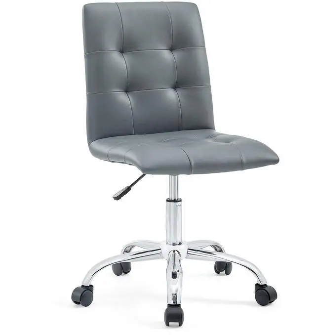 Alt view image 9 of 15 - Prim Armless Mid Back Office Chair