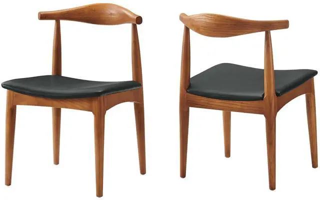 Alt view image 7 of 7 - Tracy Wood Dining Chairs Set of 4 by Modway