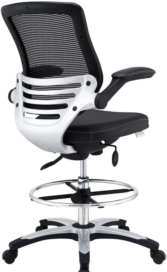 Alt view image 19 of 20 - Edge Drafting Chair in Black