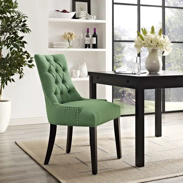 Alt view image 9 of 9 - Regent Fabric Dining Chair