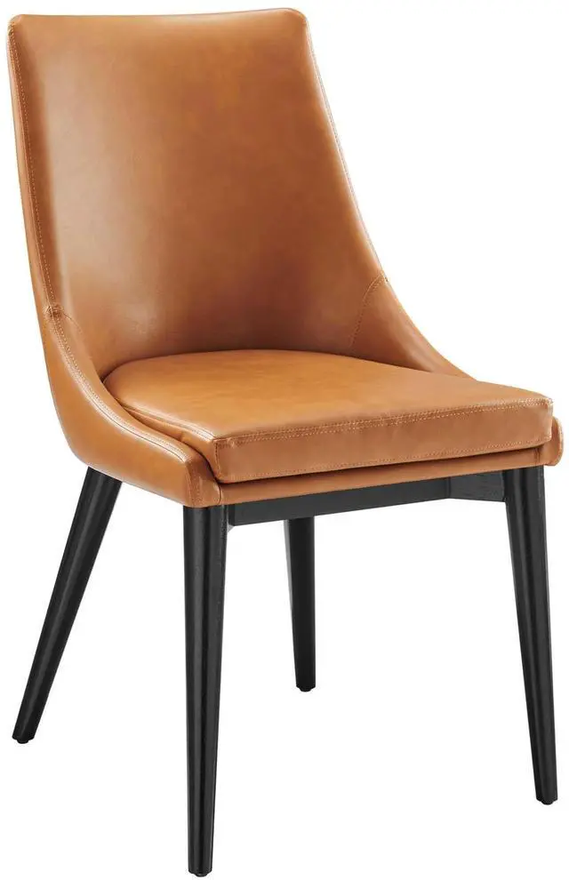Alt view image 2 of 8 - Viscount Vegan Leather Dining Chair