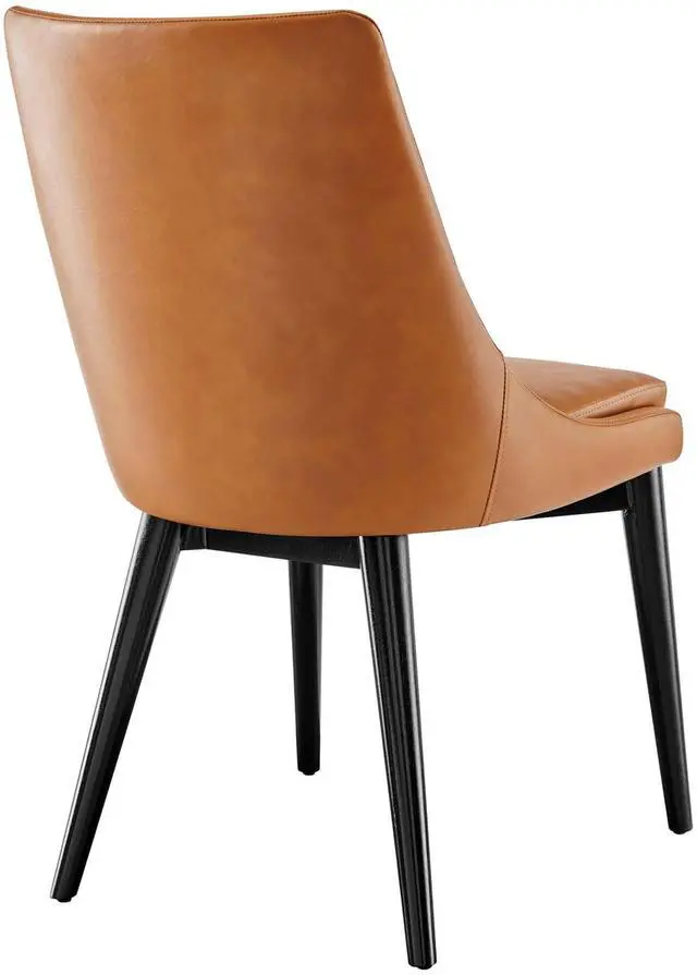 Alt view image 5 of 8 - Viscount Vegan Leather Dining Chair