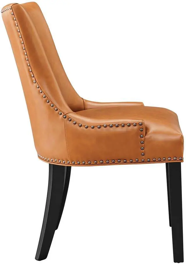Alt view image 4 of 8 - Marquis Vegan Leather Dining Chair