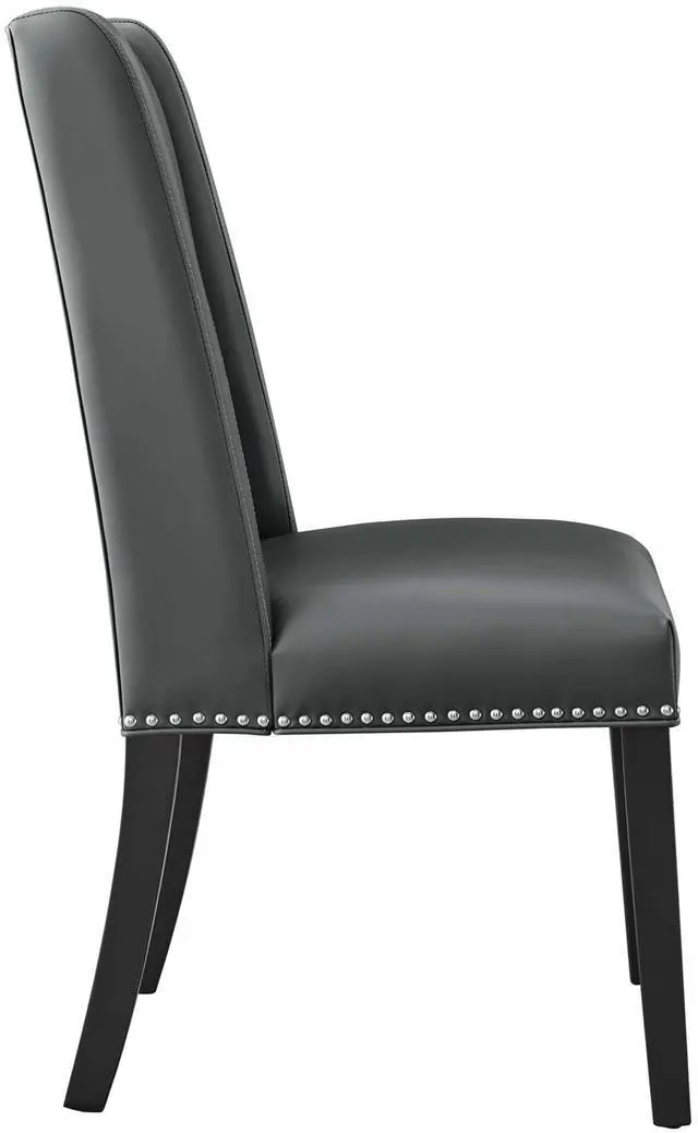 Alt view image 4 of 8 - Baron Vegan Leather Dining Chair
