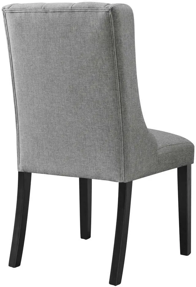 Alt view image 4 of 7 - Baronet Button Tufted Fabric Dining Chair by Modway