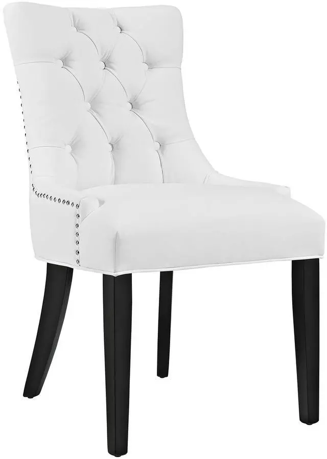 Alt view image 7 of 10 - Regent Dining Side Chair Vinyl Set of 2