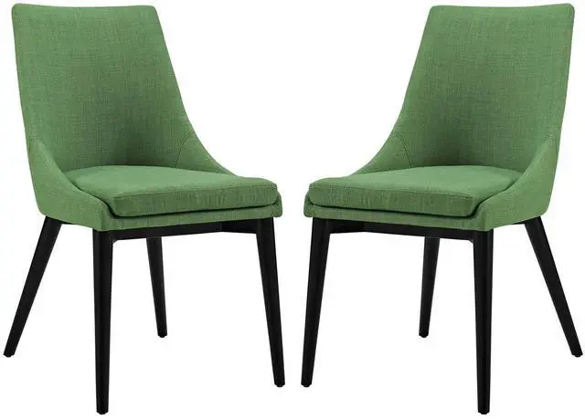 Main image of Viscount Fabric Dining Side Chair Set of 2 by Modway