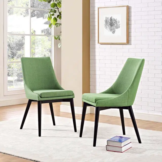 Alt view image 5 of 5 - Viscount Fabric Dining Side Chair Set of 2 by Modway