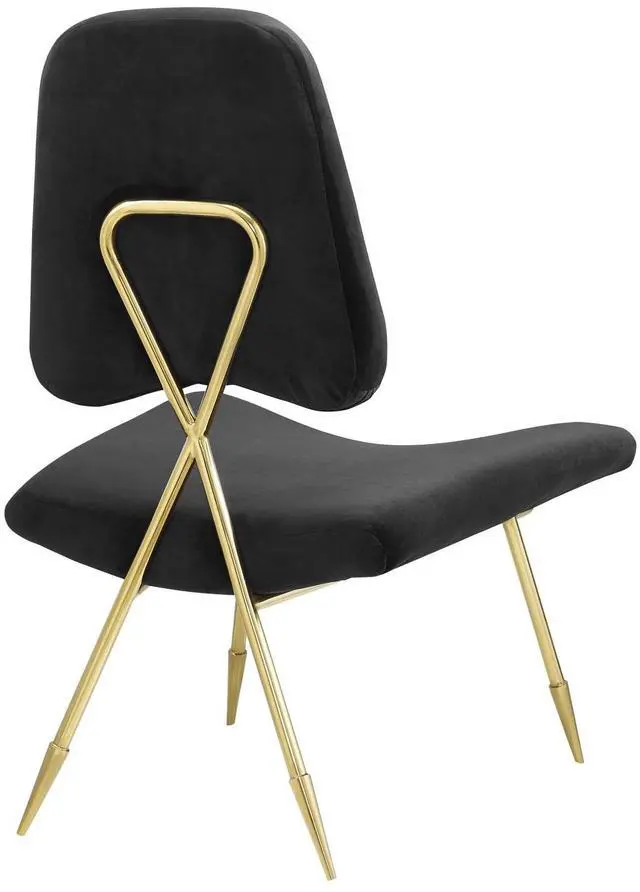 Alt view image 8 of 10 - Ponder Upholstered Velvet Lounge Chair