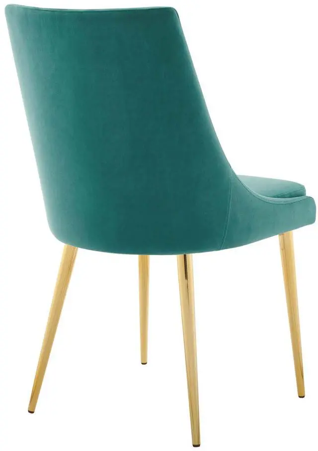 Alt view image 3 of 7 - Viscount Modern Accent Performance Velvet Dining Chair by Modway